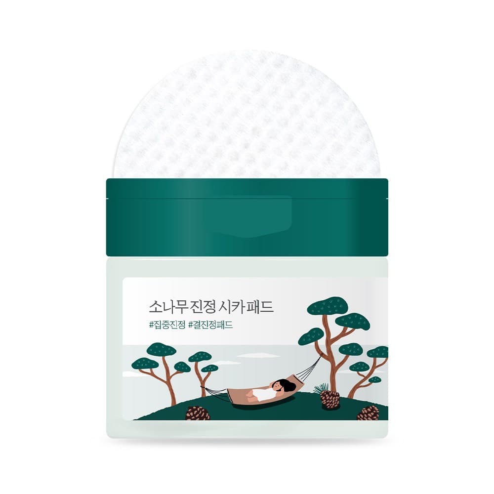 라운드랩 소나무 진정 시카 패드