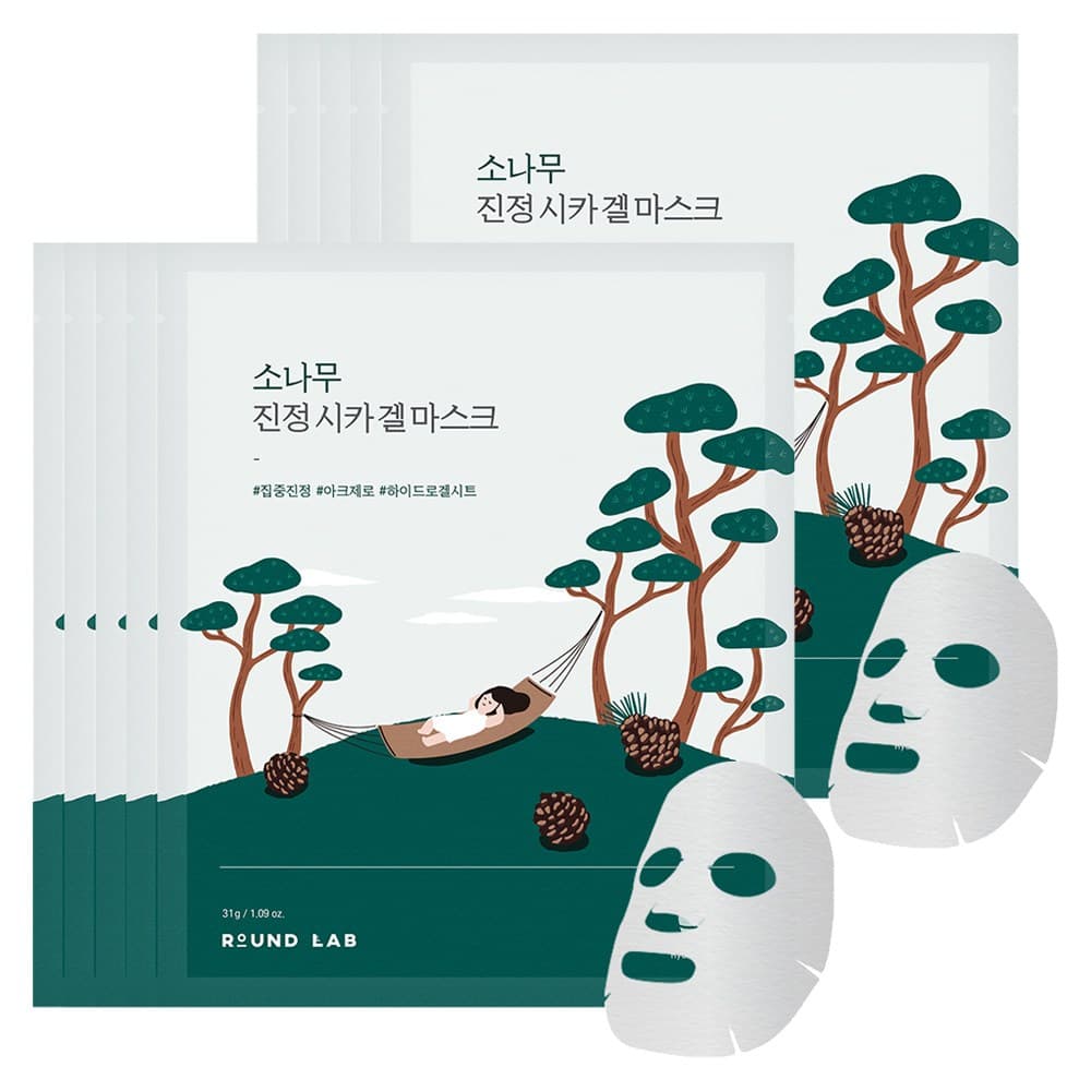 라운드랩 소나무 진정 시카 마스크