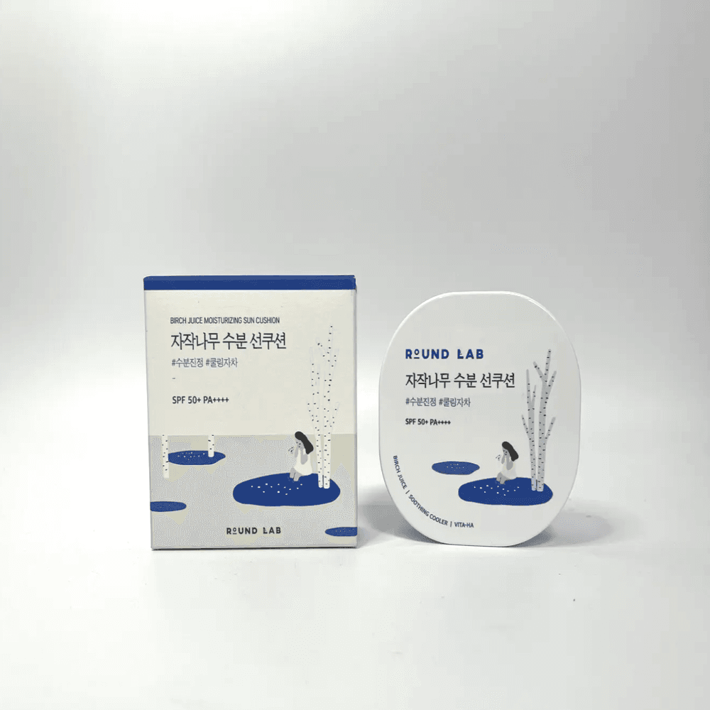 라운드랩 자작나무 수분 선쿠션|건성 피부